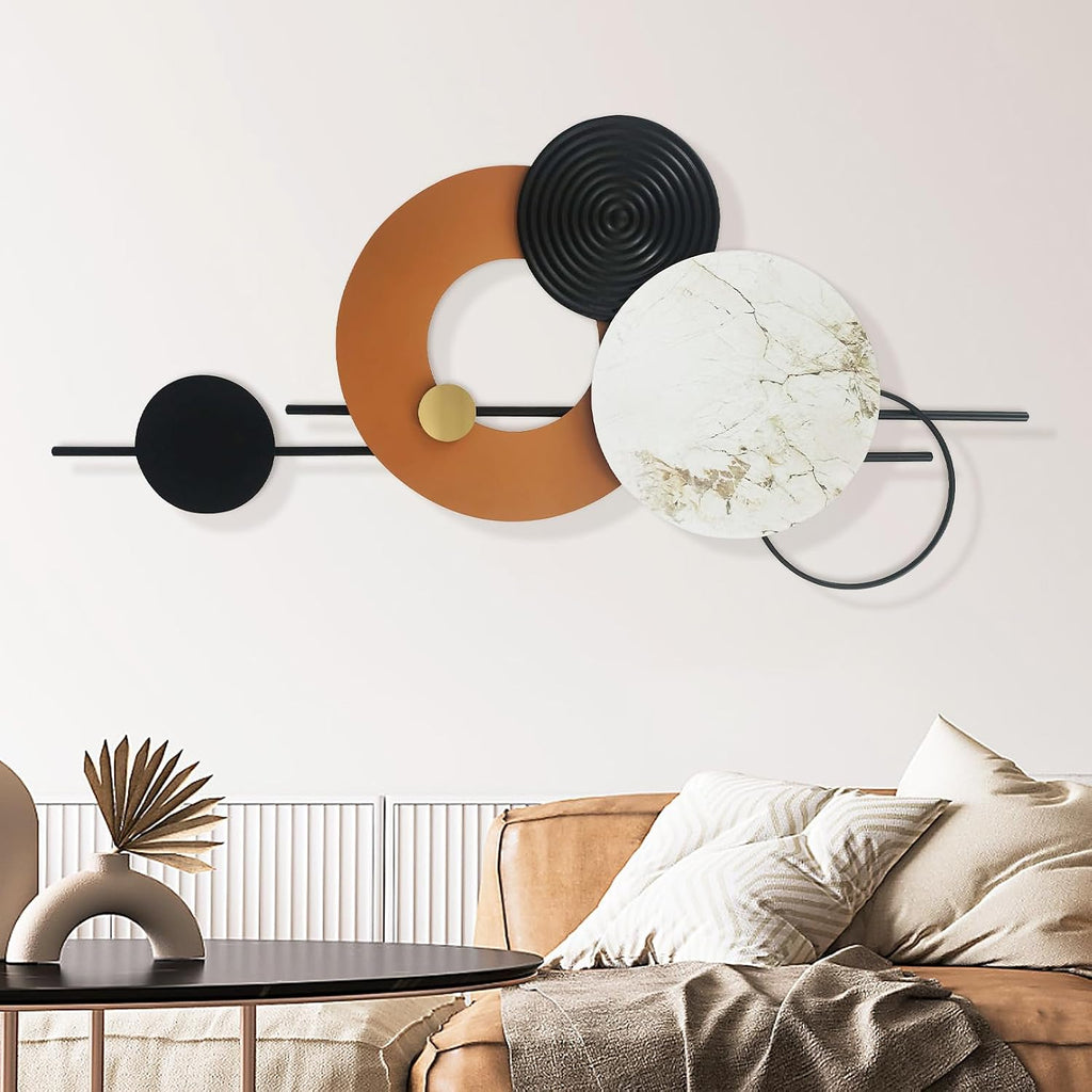 Luxury Round Metal Wall Art