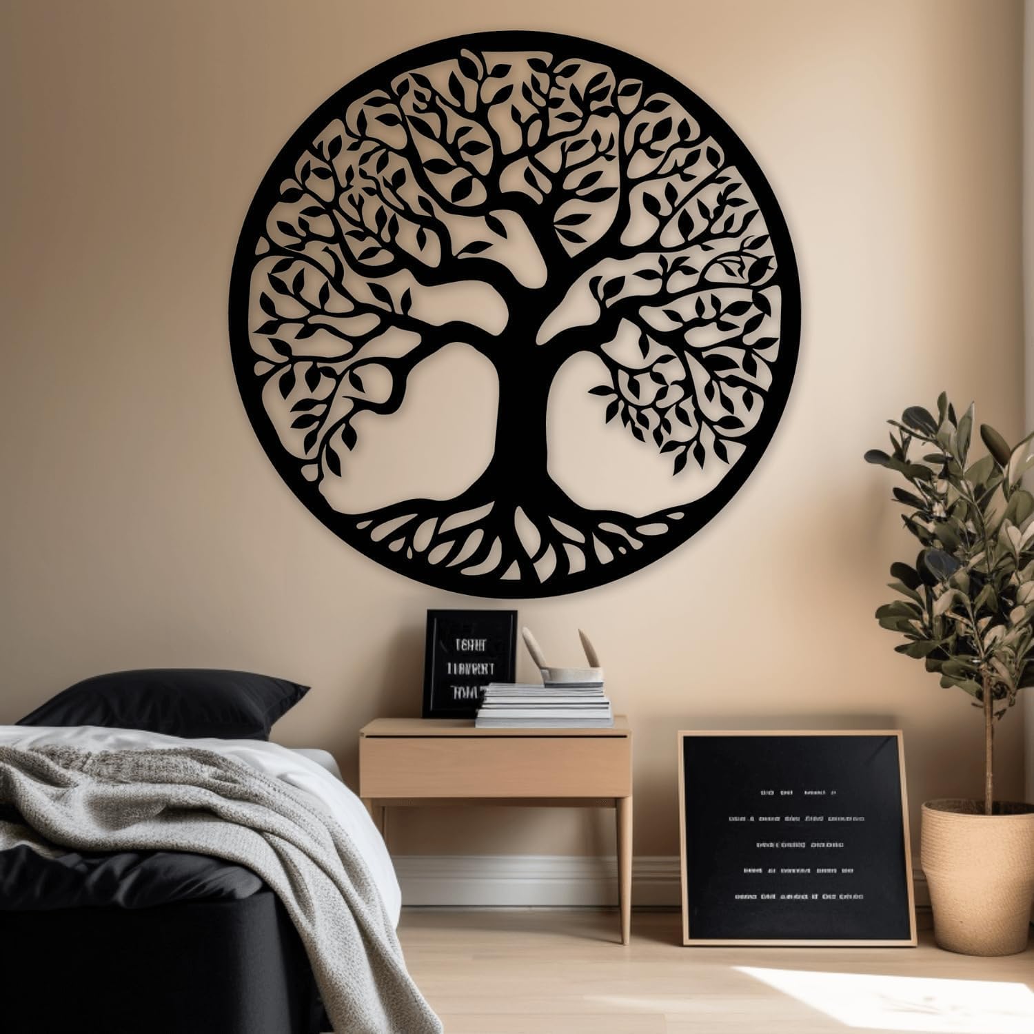Family Tree Metal Wall Ornament