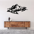 Mountain Scenery Metal Wall Art